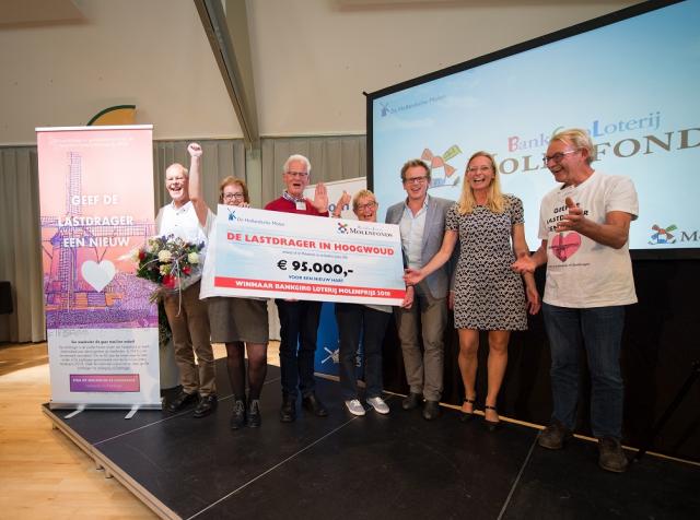 uitreiking cheque