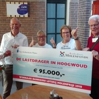 uitreiking cheque